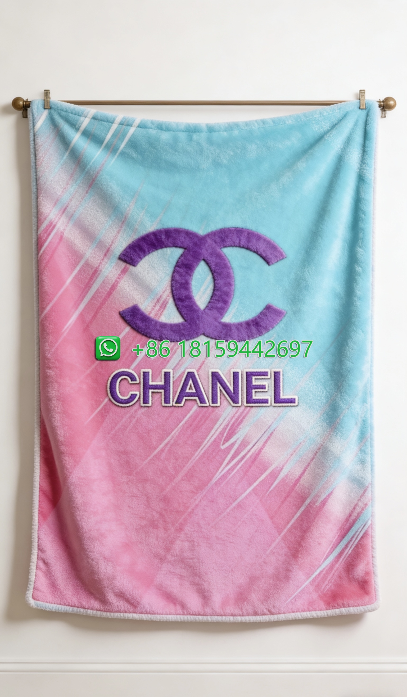 Chanel Throw Blankets